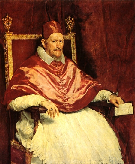 Velazquez' Original Portrait, 1653, Public Domain
