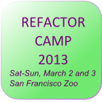 Refactor Camp 2013 poster