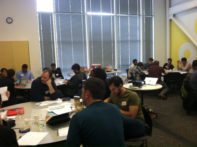 Refactor Camp 2014 workshop session at Computer History Museum