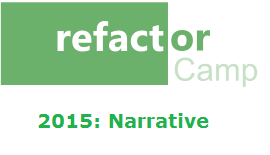 Refactor Camp 2015 poster