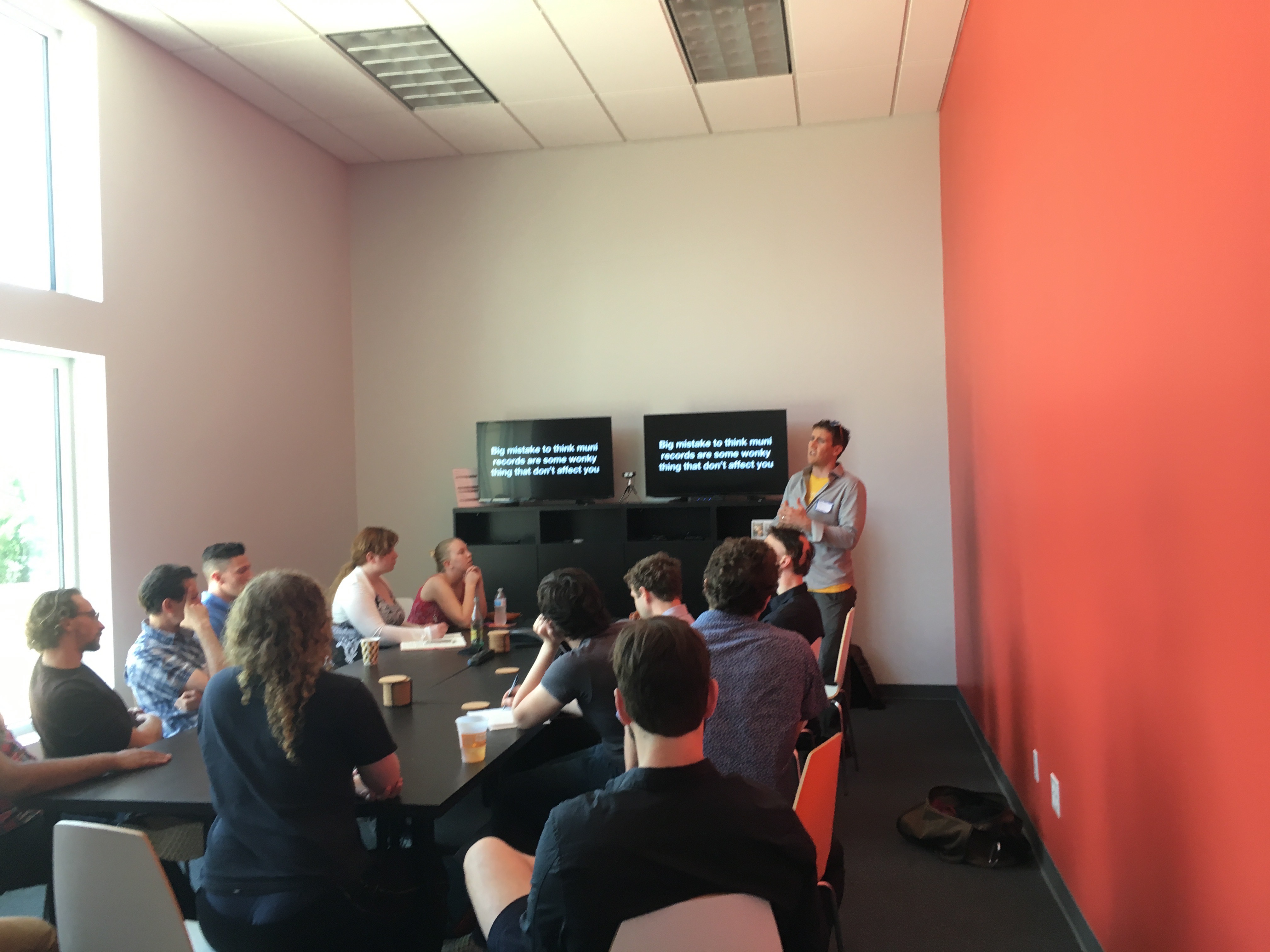 Refactor Camp 2018, Blueberry Room breakout session