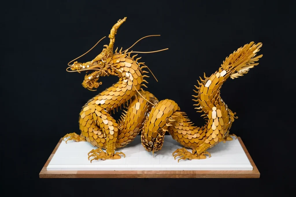 lego dragon by donny chen